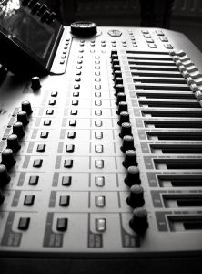 mixing desk