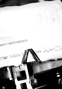 typewriter - permission for blog