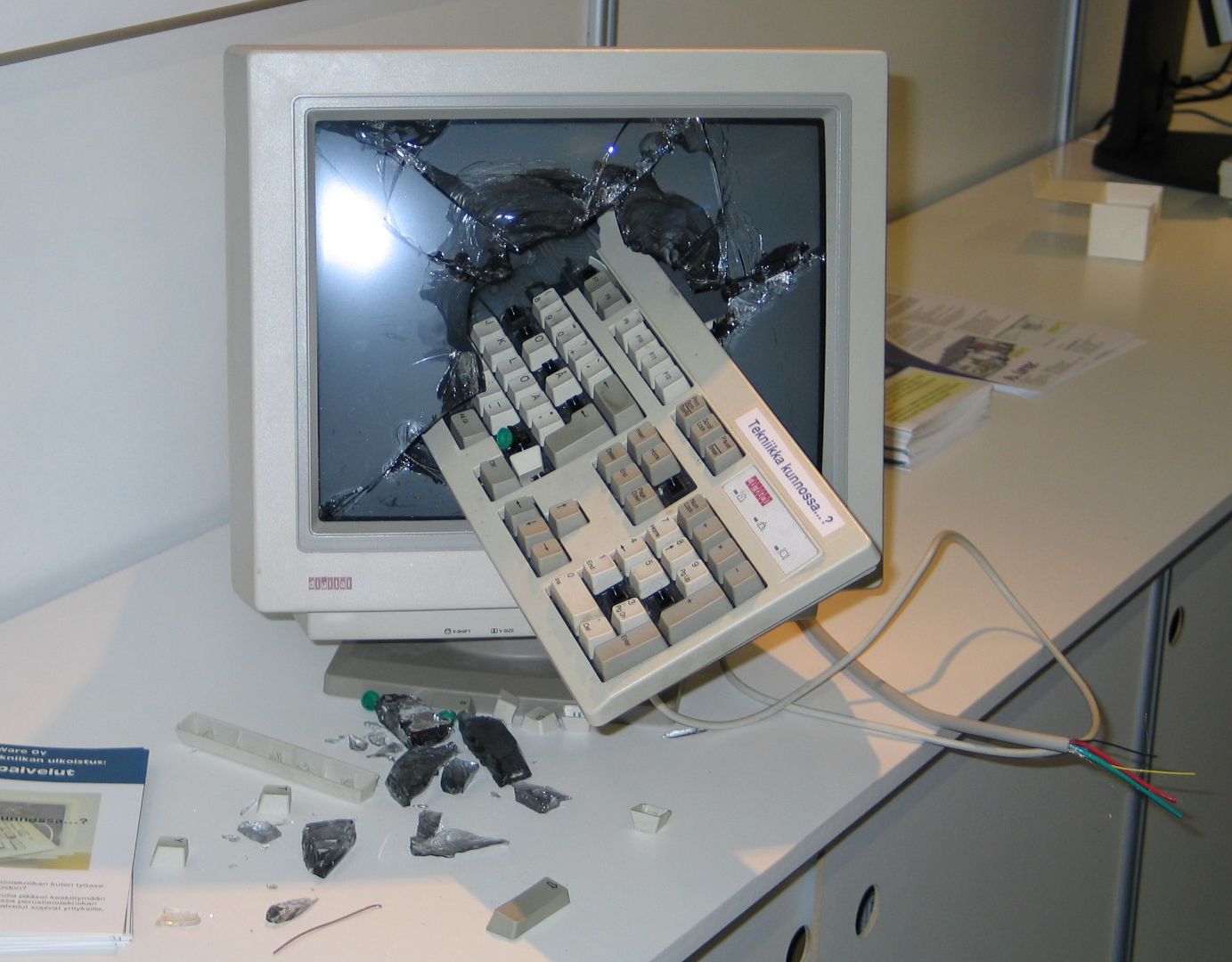 computer crash