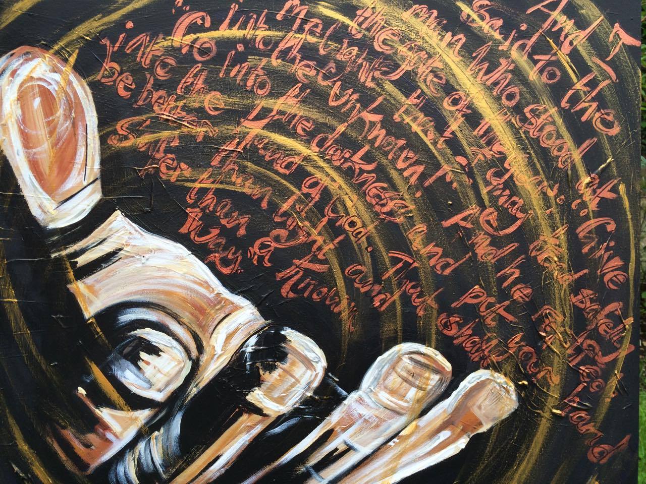 put your hand in Gods hand